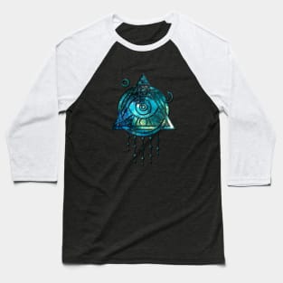 Sacred Geometry Cosmos Wicca Spiritual Baseball T-Shirt